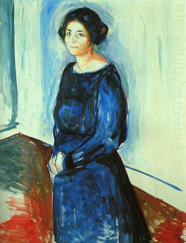 Edvard Munch Woman in Blue china oil painting image